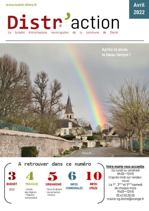 Commune de Distré Site officiel de la mairie de Distré 49