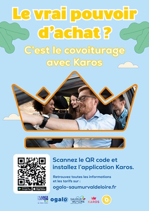 Affiche Karos covoiturage