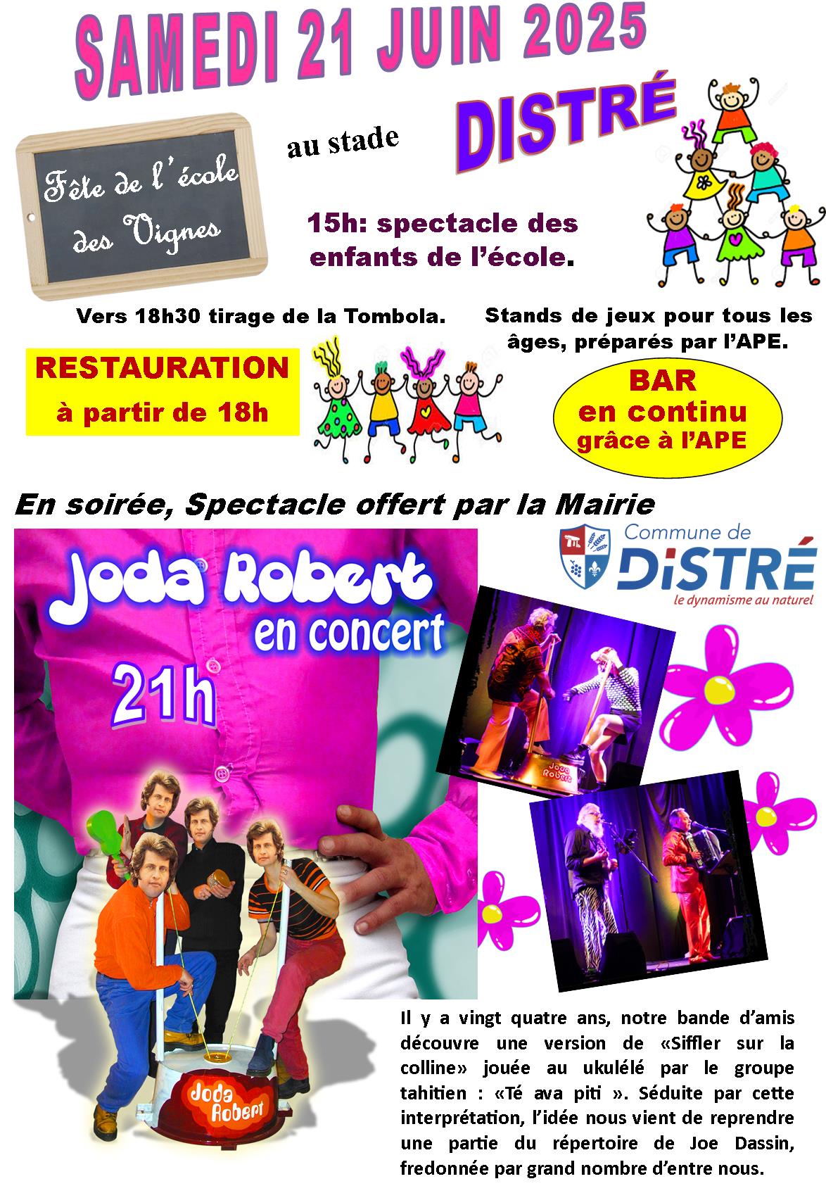 distre en fete 21 juin