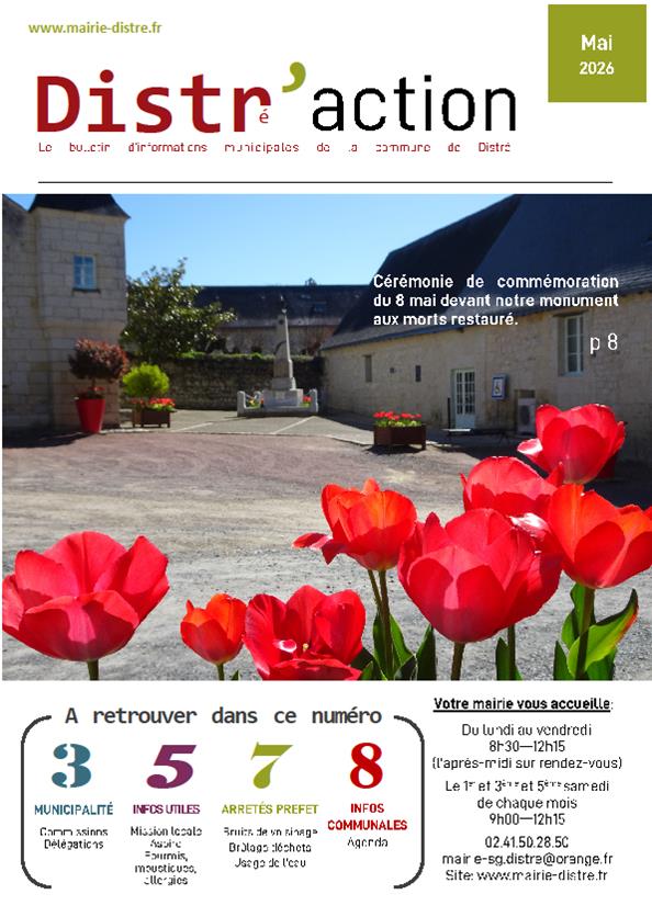 couverture distraction mai 26