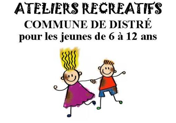 Ateliers r&eacute;cr&eacute;atifs d'octobre 2026