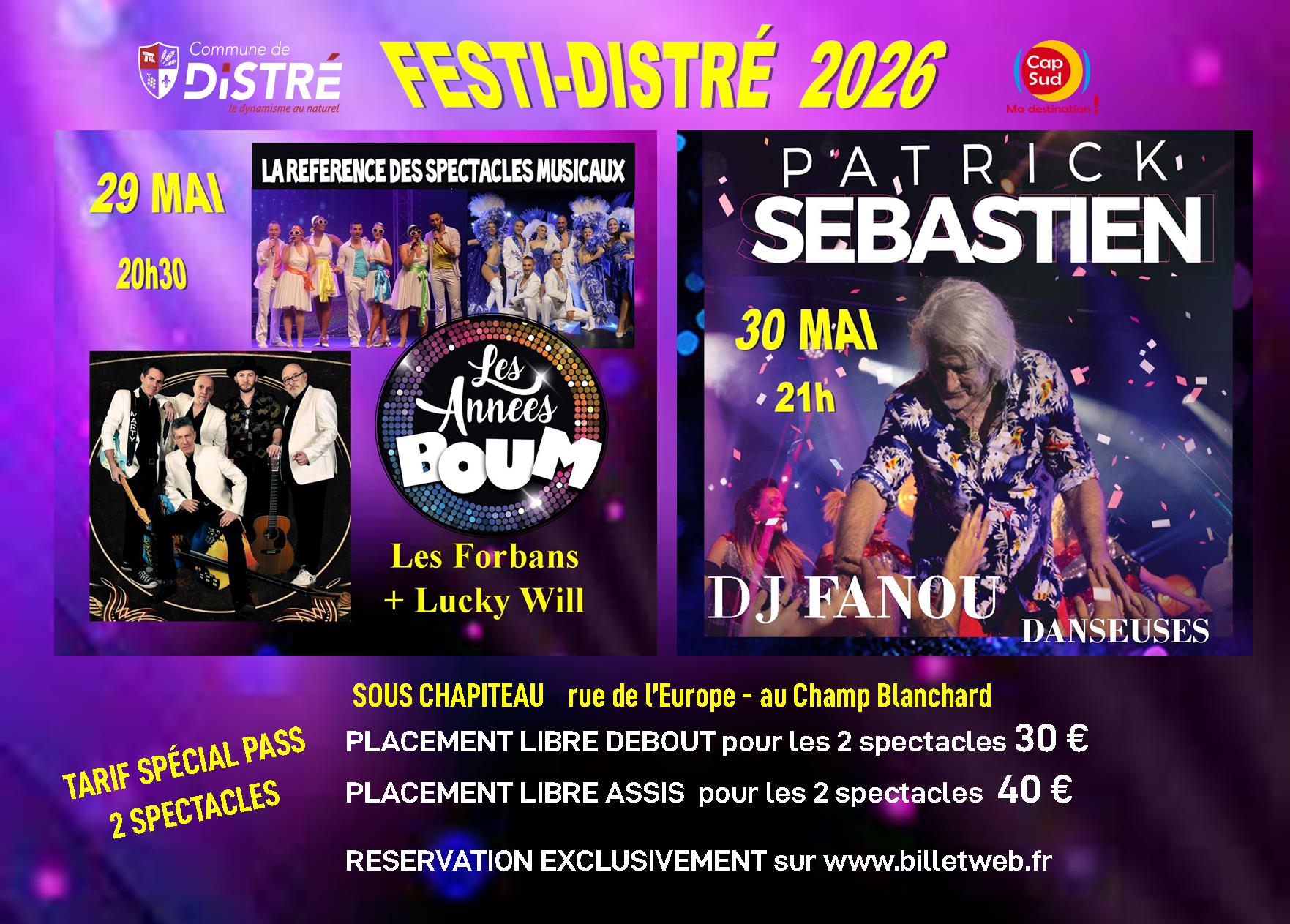 FESTI-DISTRÉ 29 et 30 mai 2026