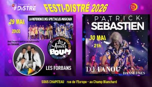 FESTI-DISTRÉ 29 et 30 mai 2026